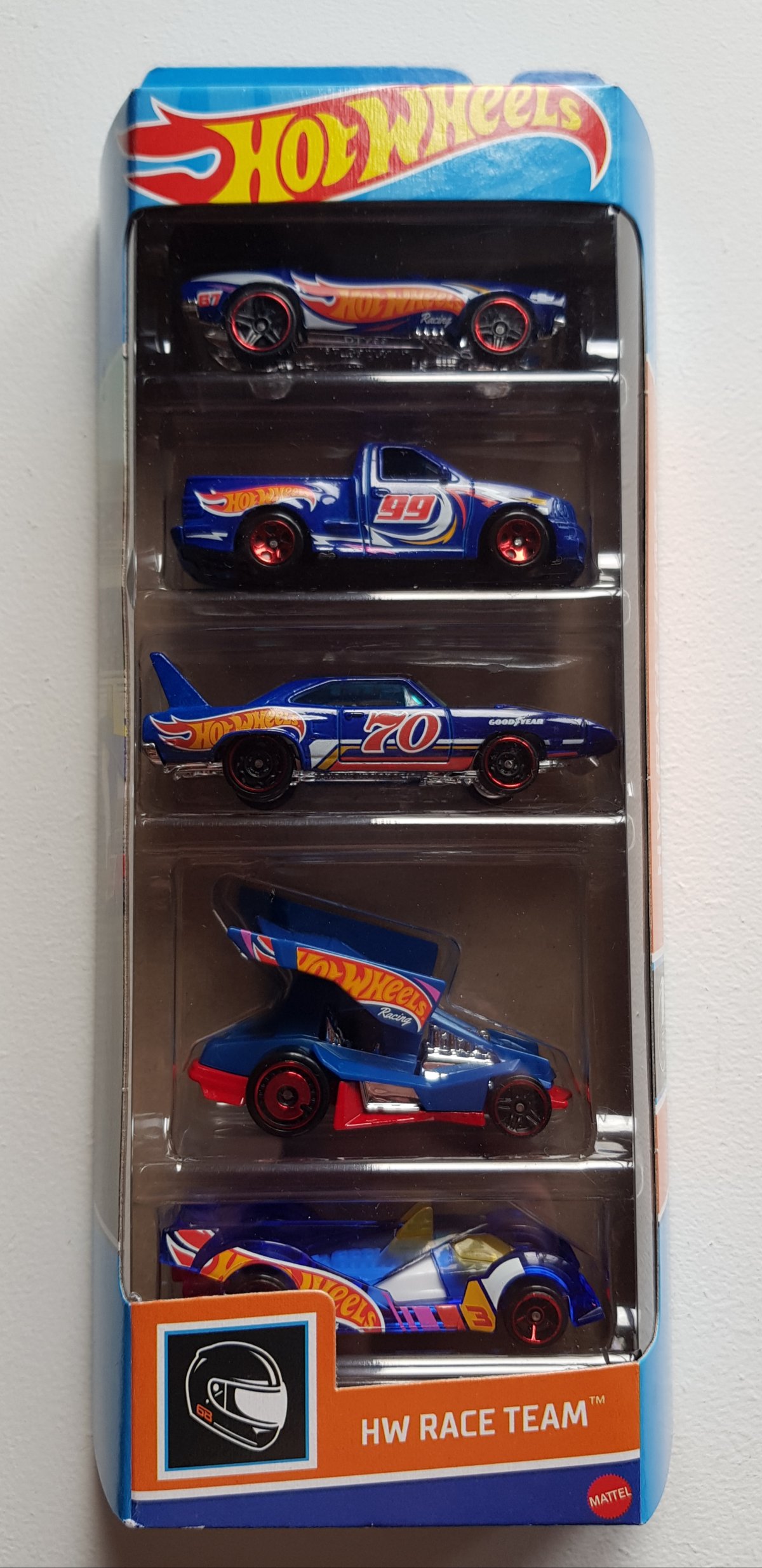 Hot Wheels 5 Pack HW Race Team