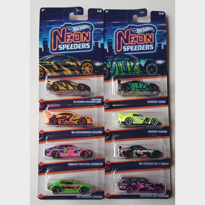 Hot Wheels Neon Speeders Mix 2 2024