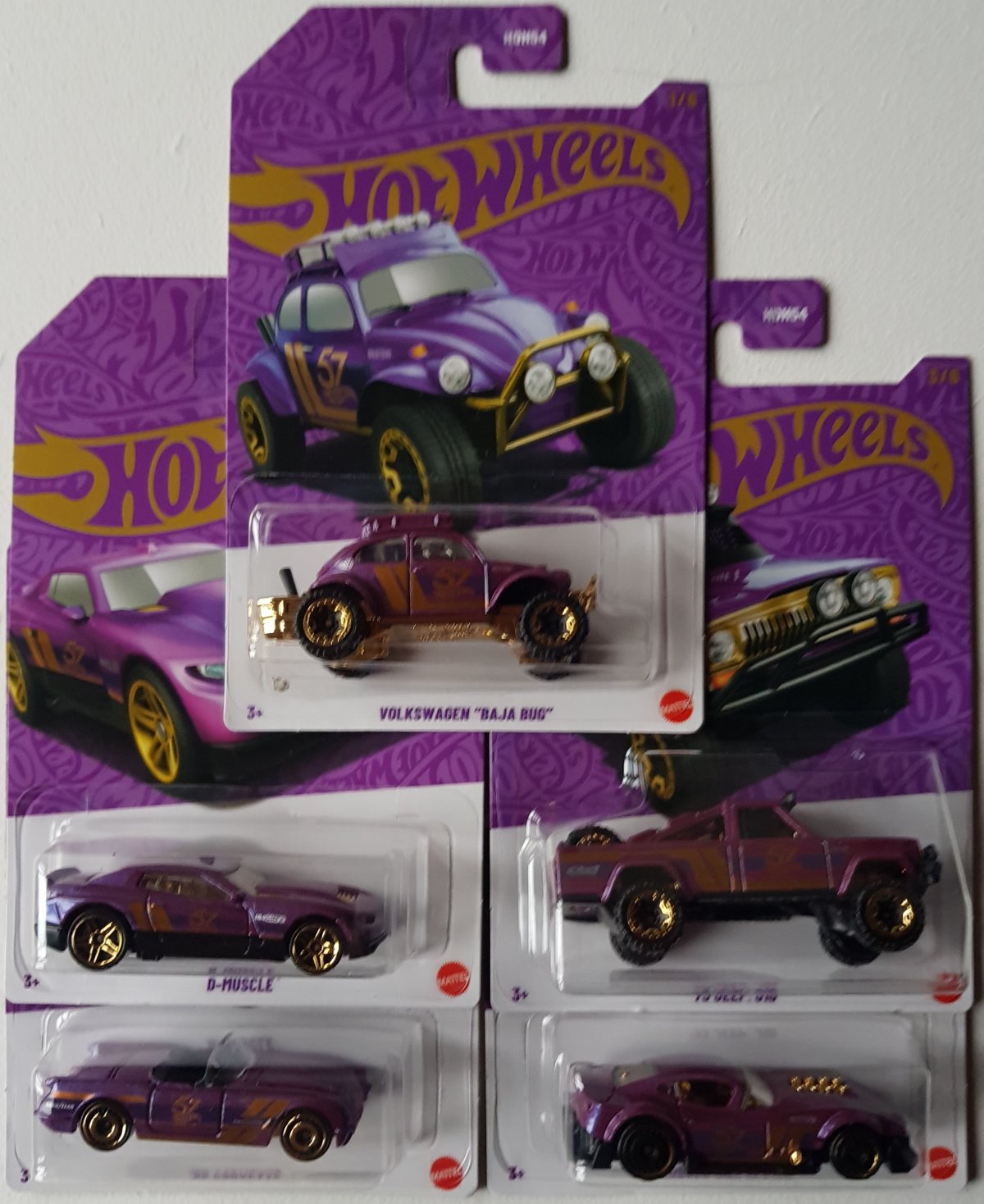 Hot Wheels Pearl Chrome Mix