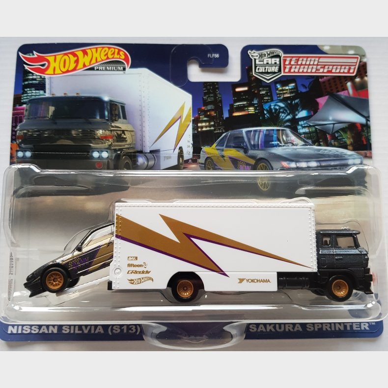 Hot Wheels Nissan Silvia S And Sakura Spinter