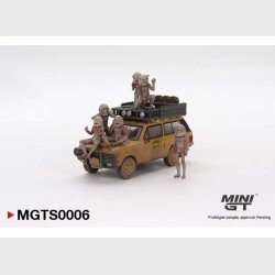 Mini GT - Range Rover Camel Trophy 