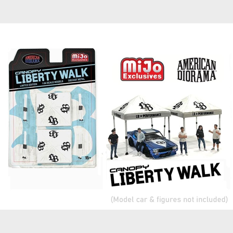 American Diorama - Liberty Walk Canopy Set