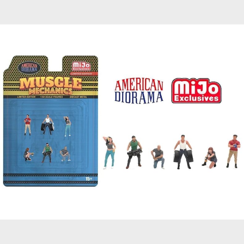American Diorama - Muscle Mechanic Set [Pre-order]