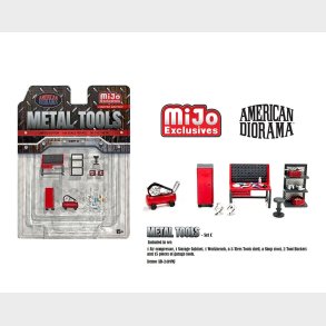 American Diorama - Metal Tools set C
