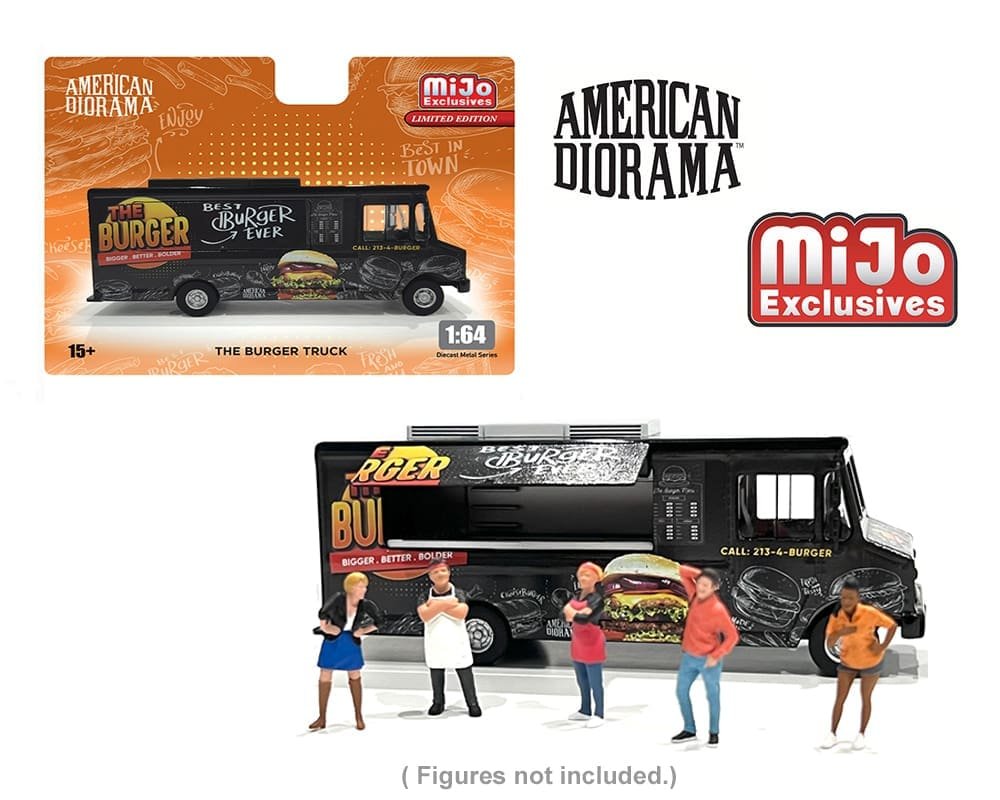 American Diorama - Burger Food Truck