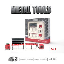 American Diorama - Metal Diecast Tools set