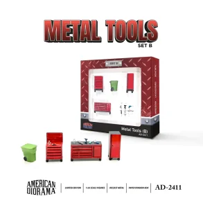 American Diorama - Metal Tools set