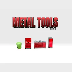 American Diorama - Metal Tools set