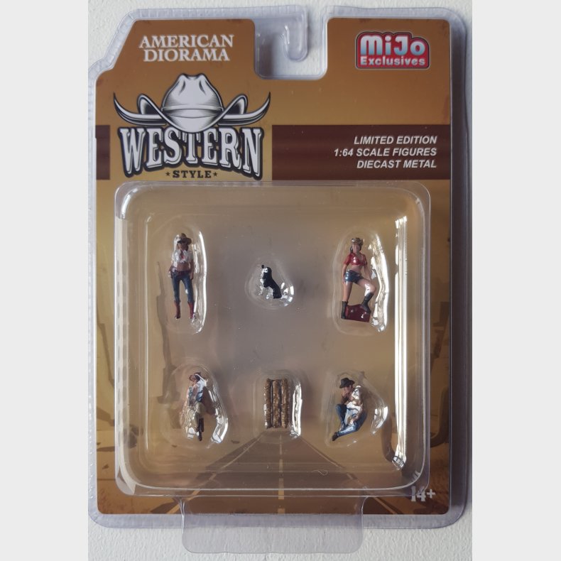 American Diorama - Western figures