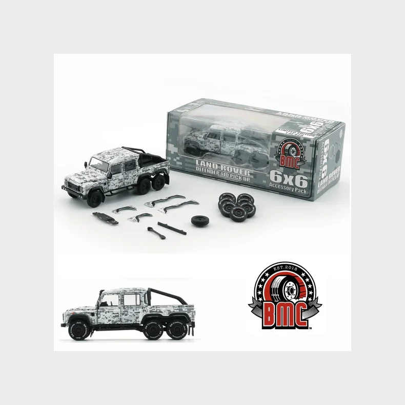 BMC - Land Rover Defender 110 Pick Up (Camouflage_white)