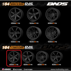 BNDS - Wheel/Tire Set, 17in wheel, Flat Black