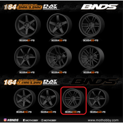BNDS - Wheel/Tire Set, 17in wheel, Flat Black