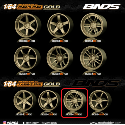 BNDS - Wheel/Tire Set, 17in wheel, Gold
