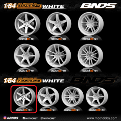 BNDS - Wheel/Tire Set, 17in wheel, White