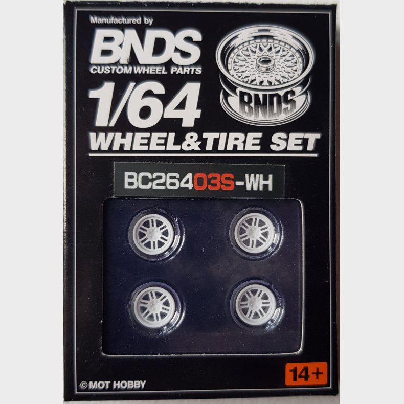 BNDS - Wheel/Tire Set, 17in wheel, White
