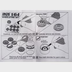 BNDS - Wheel/Tire Set, 15in SSR MK-III, Silver