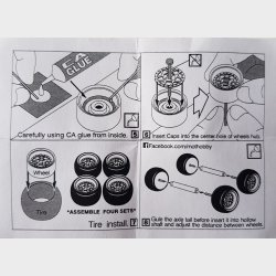 BNDS - Wheel/Tire Set, 15in SSR MK-III, Silver