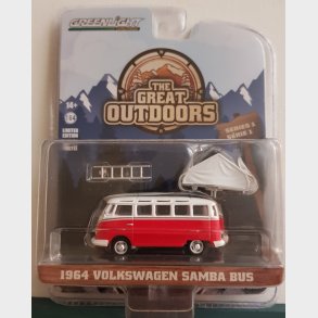 Greenlight - 1964 Volkswagen Samba Bus with Tent