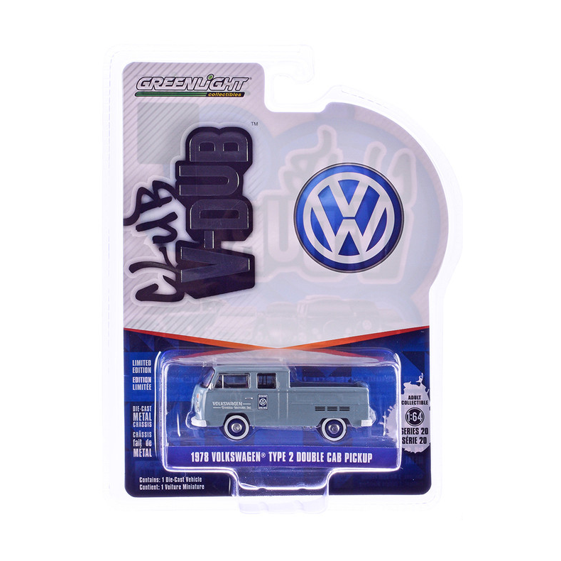 Greenlight - 1978 Volkswagen Type 2 Double Cab Pickup