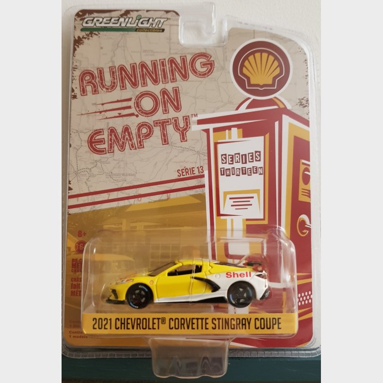 Greenlight - 2021 Chevrolet Corvette C8, Shell Oil 