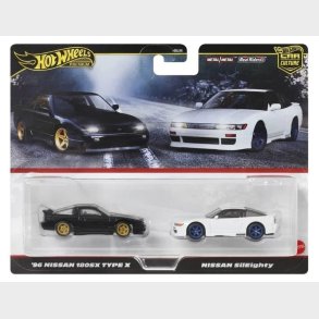 HW Premium - 2-pack, 1996 Nissan 180SX Type X & Nissan SilEighty