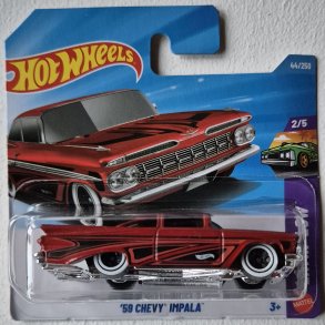 Hot Wheels - 1958 Chevy Impala (Red)