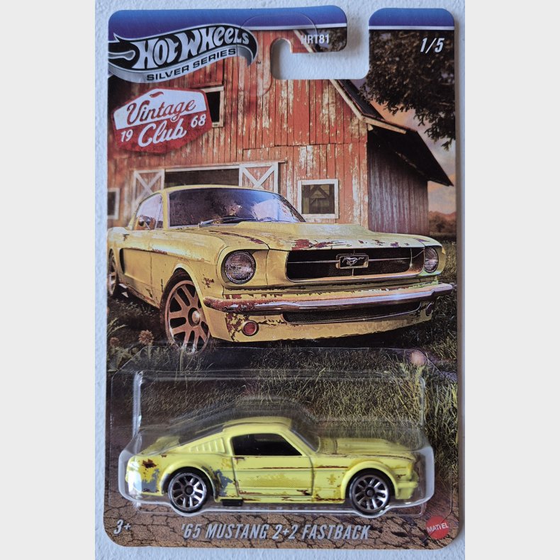 Hot Wheels - 1965 Ford Mustang 2+2 Fastback