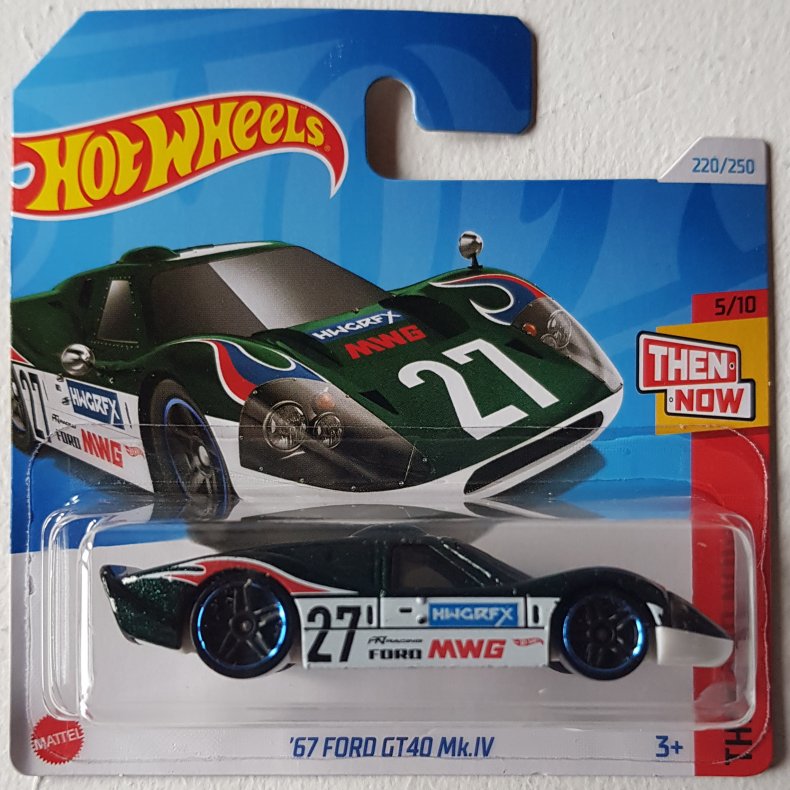 Hot Wheels - 1967 Ford GT40 Mk. IV