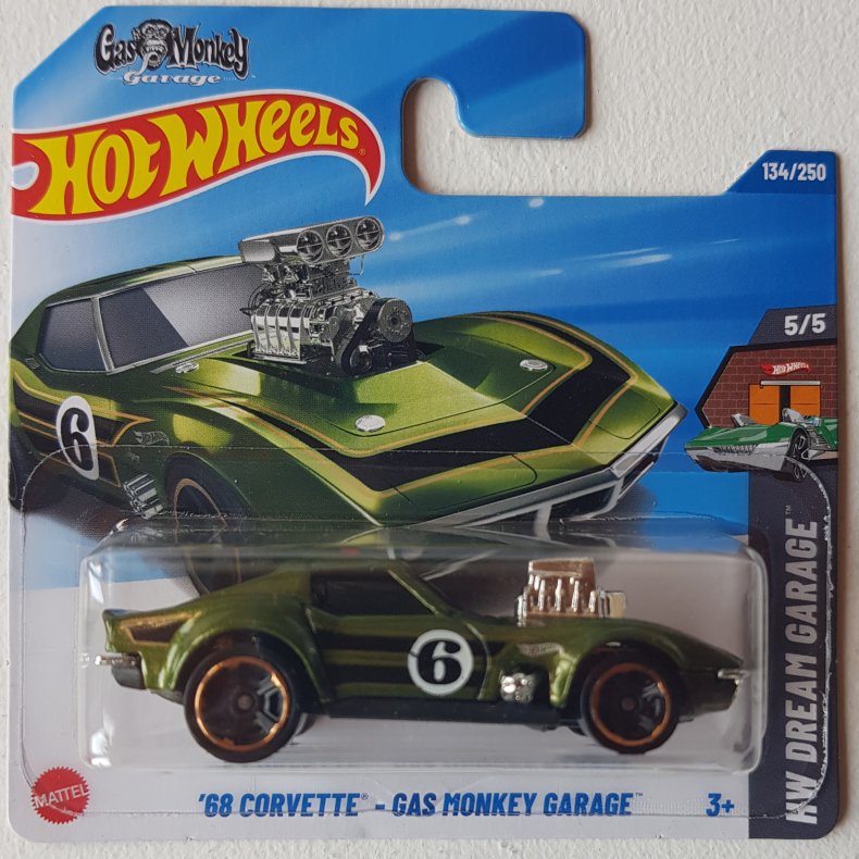 Hot Wheels - 1968 Corvette Gas Monkey Garage