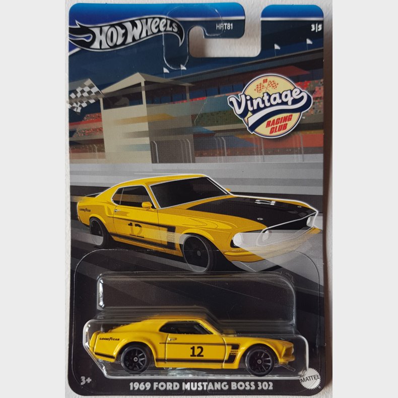 Hot Wheels - 1969 Ford Mustang Boss 302