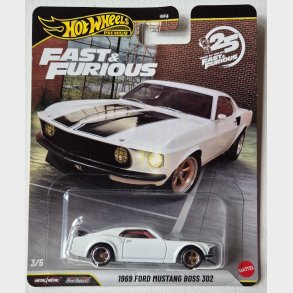 Hot Wheels Premium - 1969 Ford Mustang Boss 302