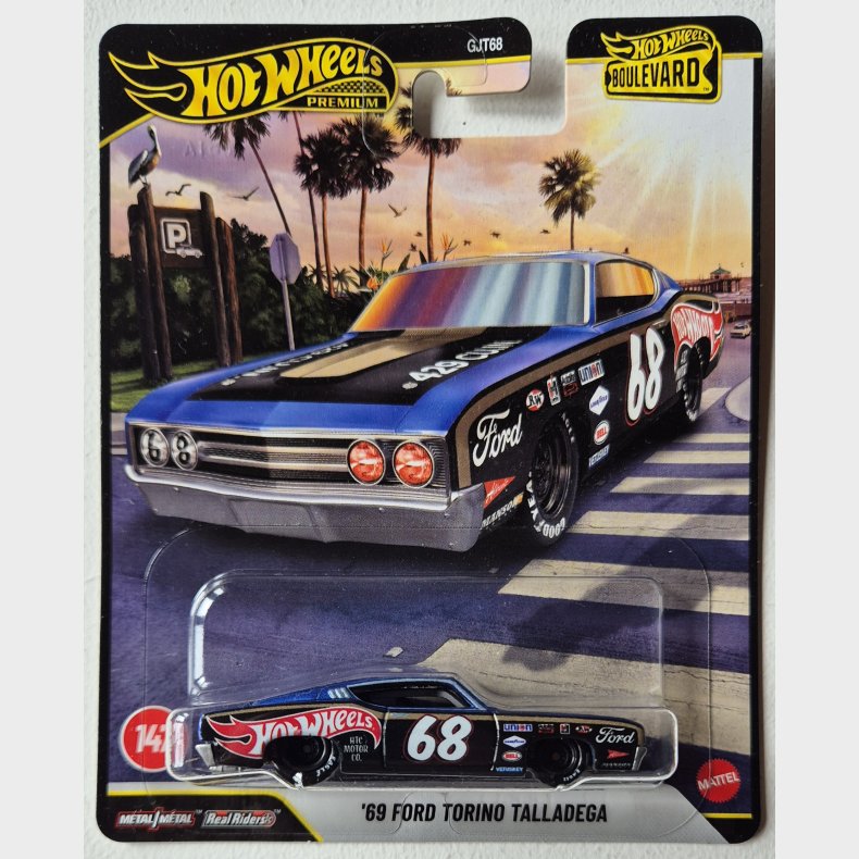 Hot Wheels Premium - 1969 Ford Torino Talladega