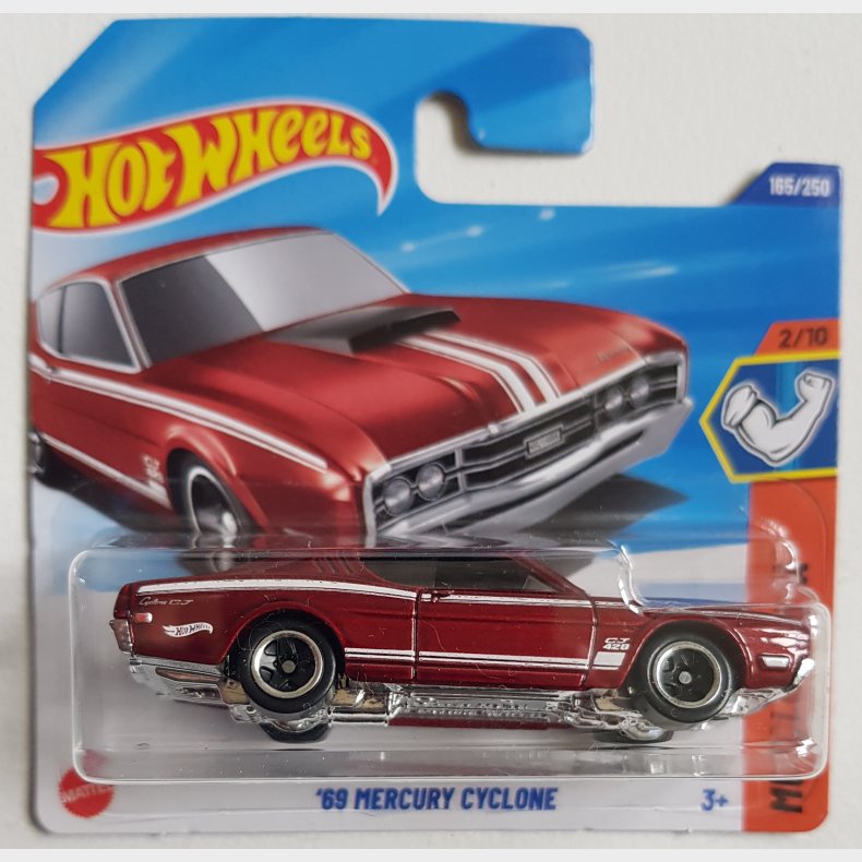 Hot Wheels - 1969 Mercury Cyclone (Purple)