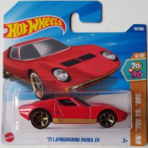 Hot Wheels - 1971 Lamborghini Miura SV