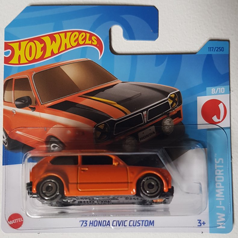 Hot Wheels - 1973 Honda Civic Custom