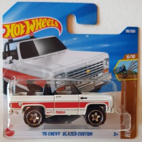 Hot Wheels - 1975 Chevy Blazer Custom (White)