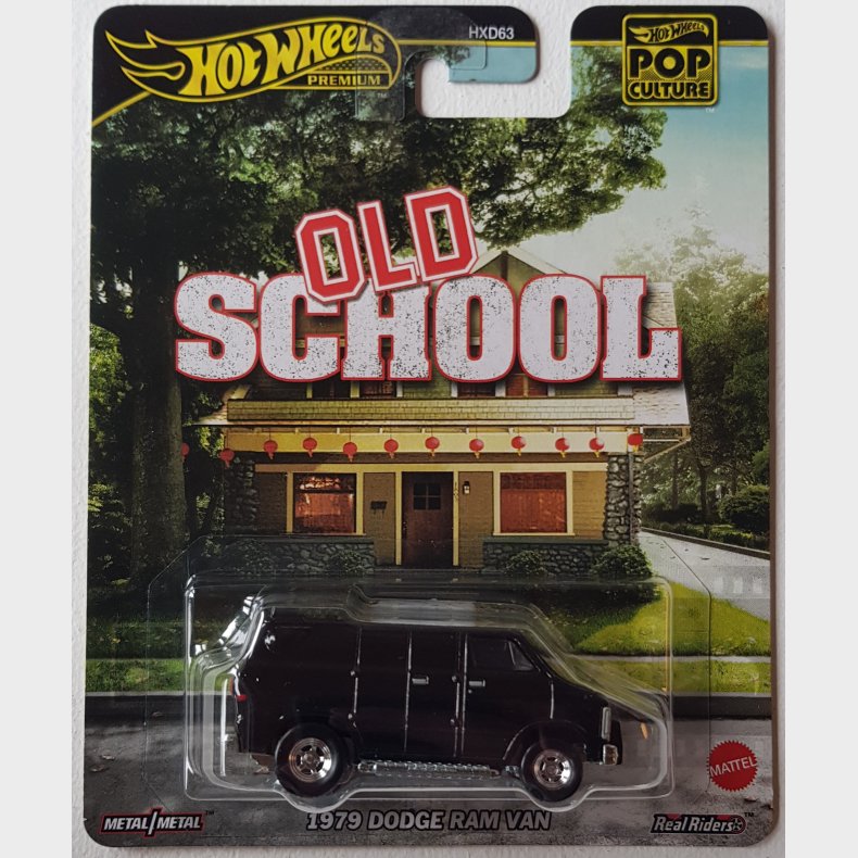 Hot Wheels - 1979 Dodge Ram Van Old School