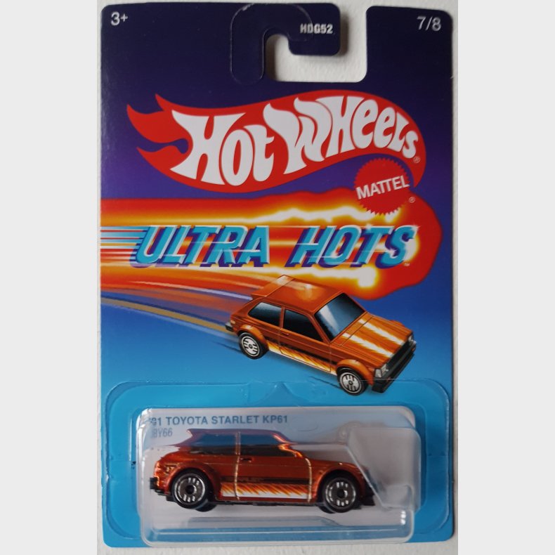 Hot Wheels - 1981 Toyota Starlet KP61