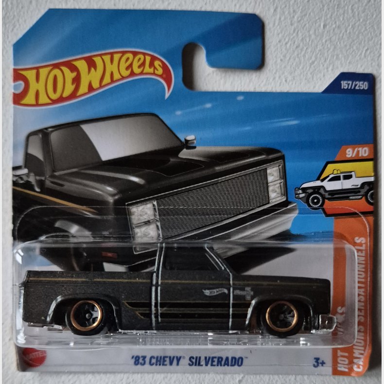 Hot Wheels - 1983 Chevy Silverado (Gray)