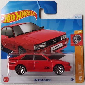 Hot Wheels - 1987 Audi Quatrro [Damaged Card]
