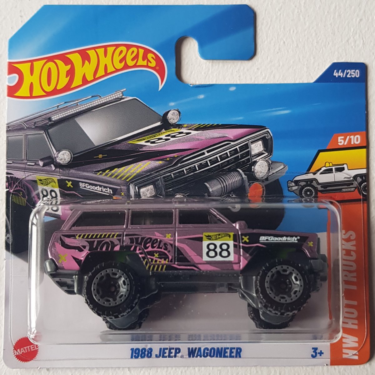 HOT WHEELS アメ車 Hot Wheels - 1988 Jeep Wagoneer, purple