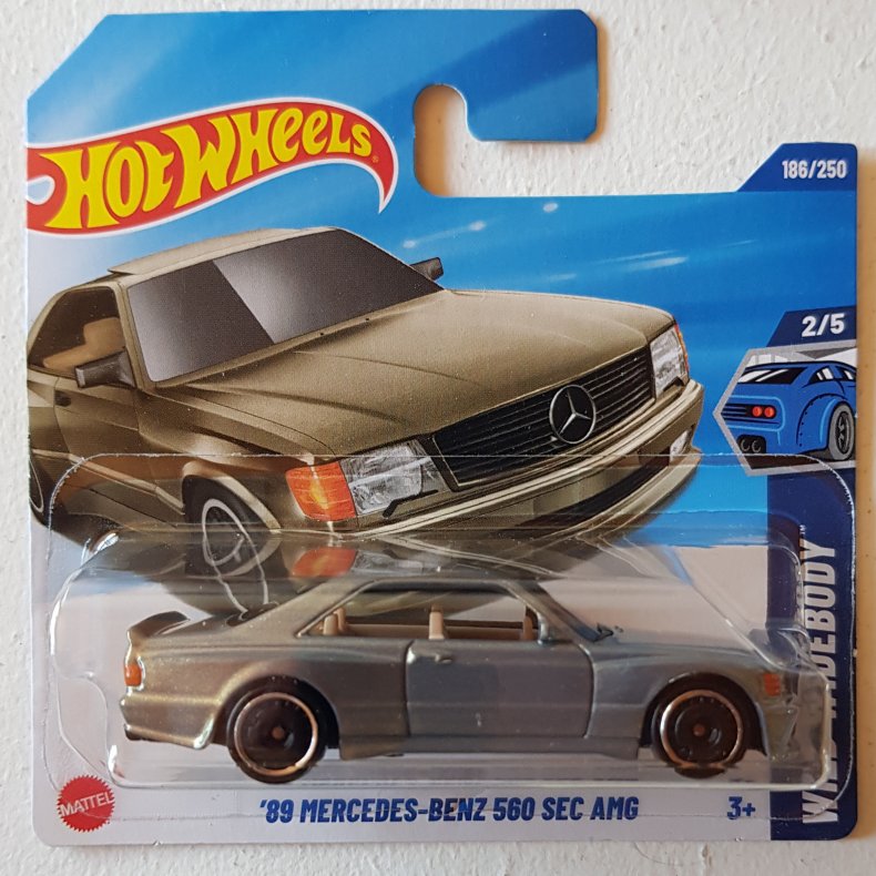 Hot Wheels - 1989 Mercedes Benz 560 SEC AMG (Gray)