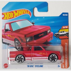 Hot Wheels - 1991 GMC Syclone (Red)