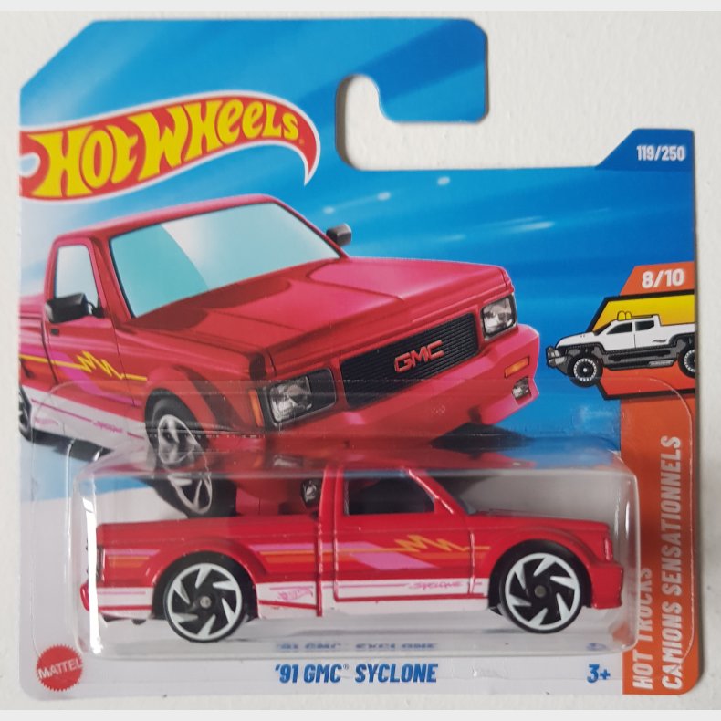 Hot Wheels - 1991 GMC Syclone (Red)