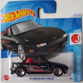 Hot Wheels - 1991 Mazda MX-5 Miata