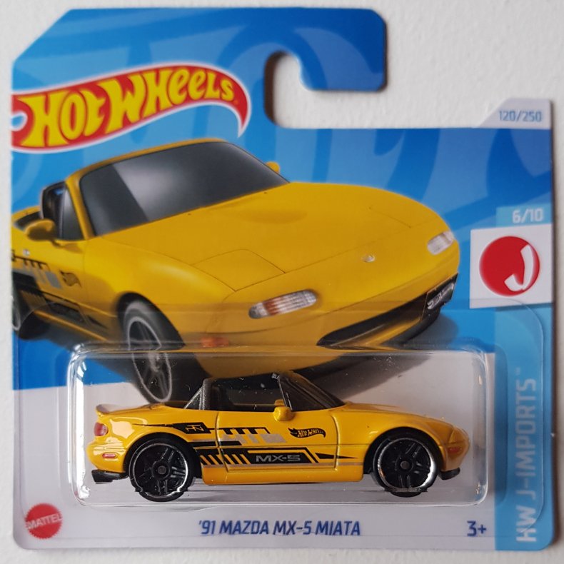 Hot Wheels - 1991 Mazda MX-5 Miata