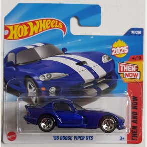 Hot Wheels - 1996 Dodge Viper GTS (Blue)