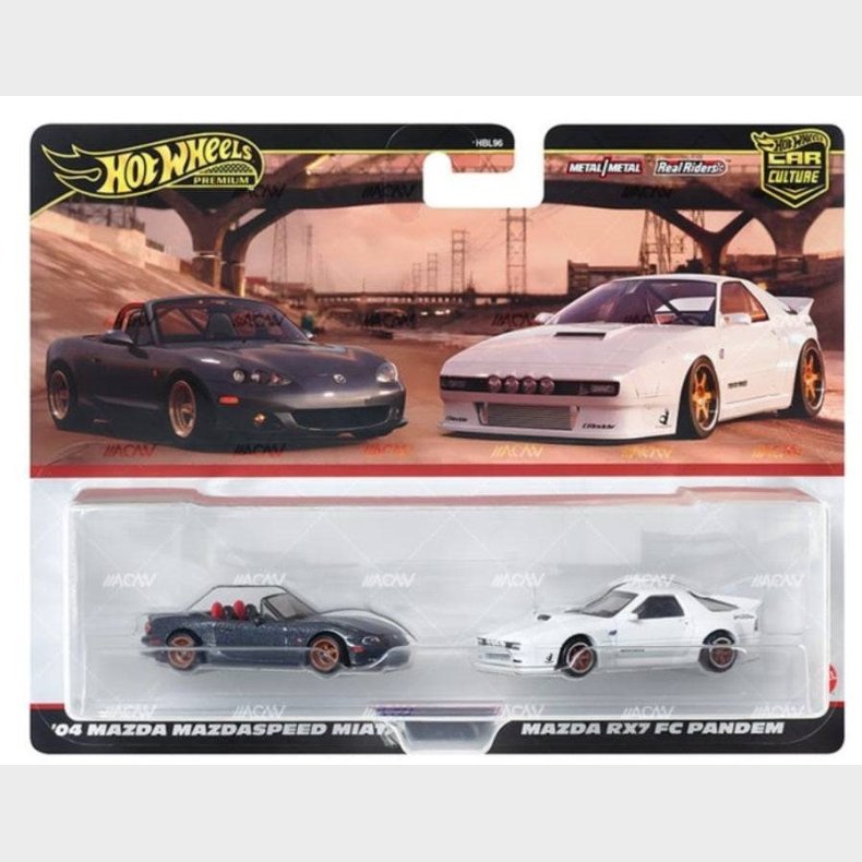 HW Premium - 2-pack, Mazda Miata &amp; Mazda RX7 Pandem