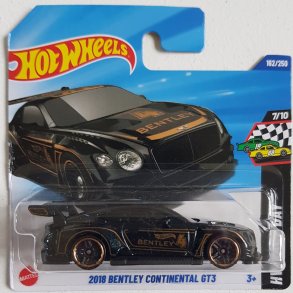 Hot Wheels - 2018 Bentley Continental GT3 (Black)