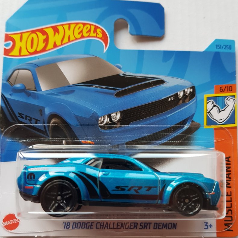 Hot Wheels - 2018 Dodge Challenger SRT Demon